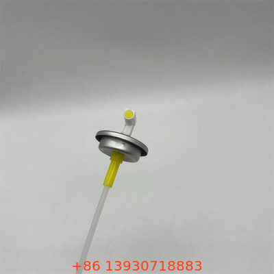 Actuateur de bouton d'aluminium d'argent, taux de pulvérisation, rafraîchisseur d'air, actuateur de soupape mesuré