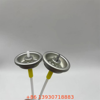 Valve aérosol en aluminium avec échantillon gratuit Couleur argentée Compatibilité universelle