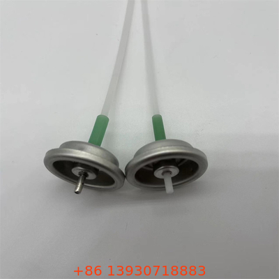 Valve à aérosol mesurée Type de valve mesurée Taux de pulvérisation 120mcl Argent