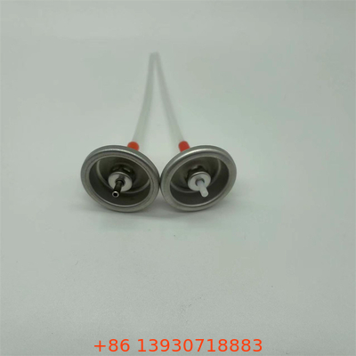 Valve à aérosol mesurée Type de valve mesurée Taux de pulvérisation 120mcl Argent