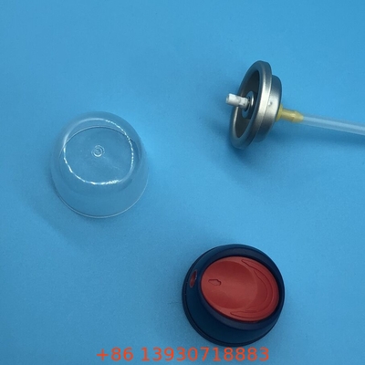 Une soupape de déodorant de 53 mm avec des ingrédients en aluminium.