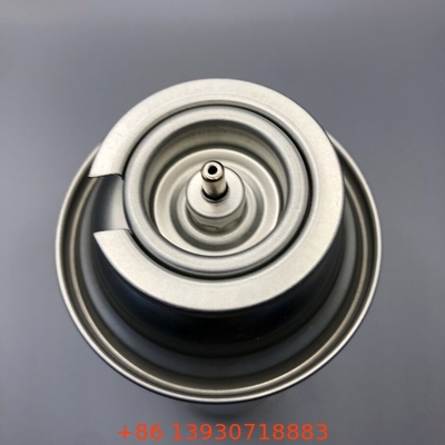 Valve à gaz de camping à ressort en acier inoxydable pour cuisinières à gaz à filetage à sortie NPT de 1/4 pouce