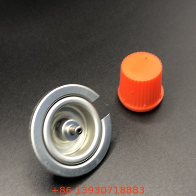 Piston à gaz à flamme bleue en acier inoxydable Manche noire et fonctionnement du ressort
