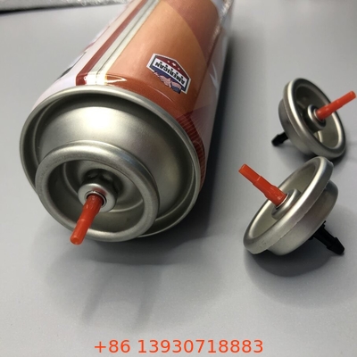 Valve de remplissage de l'allumeur à gaz de tasse de montage des deux côtés pour le remplissage de l'allumeur à gaz universel au butane