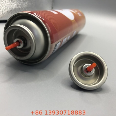 Valve de remplissage de l'allumeur de gaz de logement inversé avec coupe de montage rechargeable des deux côtés et plaque d'étain laqué transparente