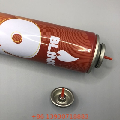 Valve de remplissage de l'allumeur de gaz en plastique ou en métal pour le marché à température normale
