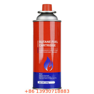 Valve d'aérosol pour réchaud à gaz butane portable pour un réglage fiable de la flamme