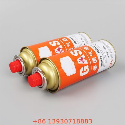 Contenu du paquet en tôle d'étain 1 X Bouteille de gaz de butane