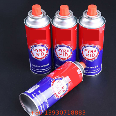 Récipient à gaz de butane robuste pour cartouche de gaz de butane et gaz plus léger
