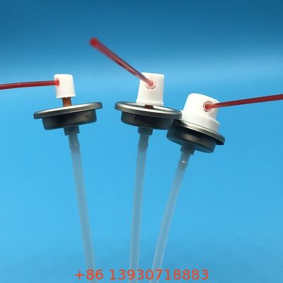 La soupape de nettoyage du carburateur d'aérosol soutient les lignes de remplissage d'aérosol à grande vitesse