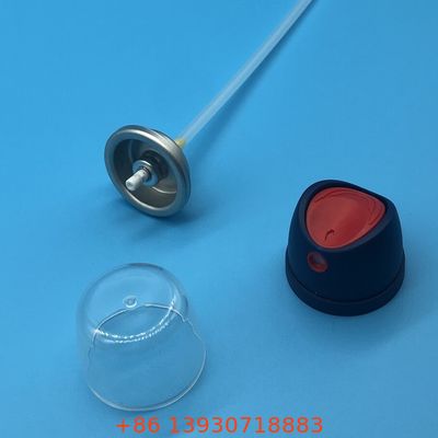 Une soupape de pulvérisation de déodorant pour le corps d'un pouce conçue pour une production en grande quantité