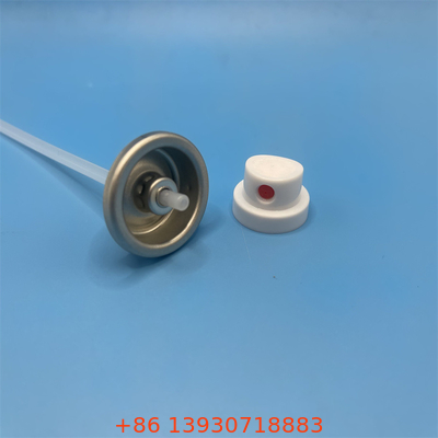 Valve aérosol de shampooing sec haute performance pour les soins capillaires - Distribution précise et débit constant