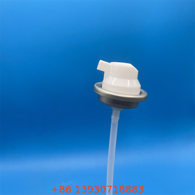Valve de pulvérisation de coupe de cheveux haut de gamme avec actionneur - finition brillante et protection thermique - qualité professionnelle