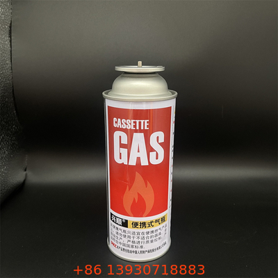 Boîte à gaz au butane pour barbecue et brûleurs portables.