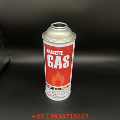 Boîte à gaz au butane pour barbecue et brûleurs portables.