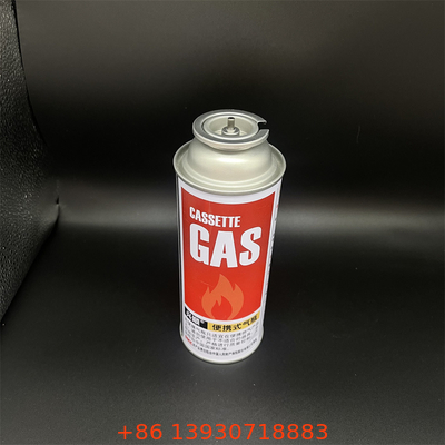 Boîte à gaz au butane pour barbecue et brûleurs portables.