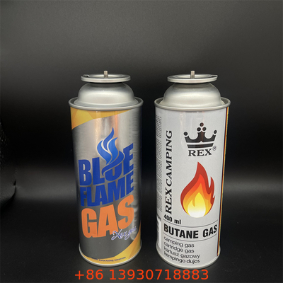 Un réservoir universel de butane pour les poêles de camping et les barbecues.