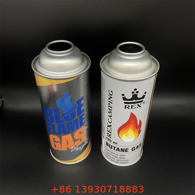 Un réservoir universel de butane pour les poêles de camping et les barbecues.