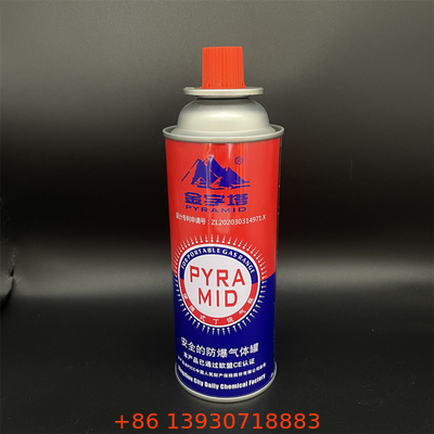 Boîte de butane à haut rendement pour chauffe-eau et grillons portables.