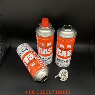 Une boîte de carburant au butane de qualité supérieure pour les poêles de camping et les grillons extérieurs.
