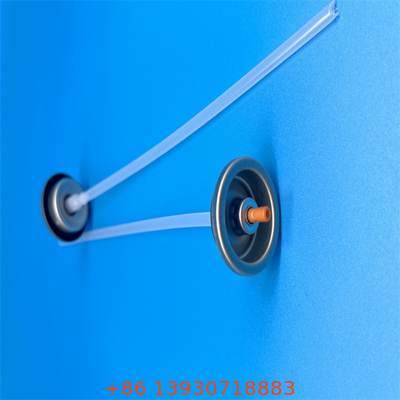 Kit de soupape d'activation de stéthoscope en MDF à ressort en acier inoxydable avec coupe de montage en étain laqué transparent