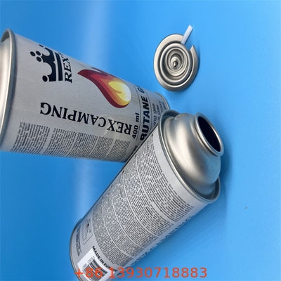 Valve de réchaud à butane avec couvercle de sécurité rouge pour réchauds de camping portables