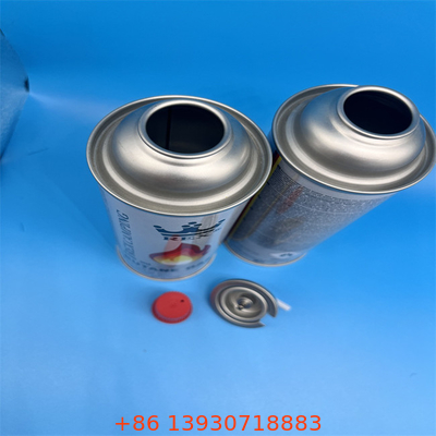 Boîte de gaz au butane légère pour l'alimentation en sécurité et facile des briquets