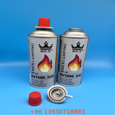 Cartouche à gaz de qualité supérieure contenant en étain durable pour le combustible de camping