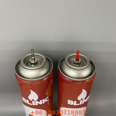 Une valve de ravitaillement en carburant de remplissage de gaz d'un pouce pour les briquets de camping et compatible