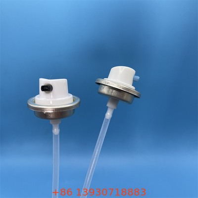 Système de distribution personnalisable de vannes de peinture féminines pour bombes de peinture en aérosol de marque