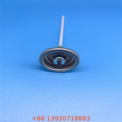 Valve à mesure d'aérosol compatible avec les canettes en aluminium et en fer blanc