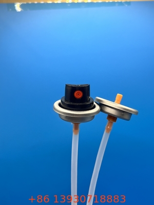 25.4mm Dose de pulvérisation de peinture métallique avec tube de trempage naturel standard et joint extérieur Buna