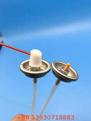 25.4mm Dose de pulvérisation de peinture métallique avec tube de trempage naturel standard et joint extérieur Buna