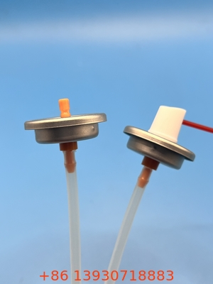 25.4mm Dose de pulvérisation de peinture métallique avec tube de trempage naturel standard et joint extérieur Buna