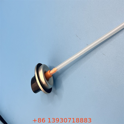 Valve de peinture à pulvérisation en acier inoxydable avec tube de trempage naturel standard pour les applications en aérosol