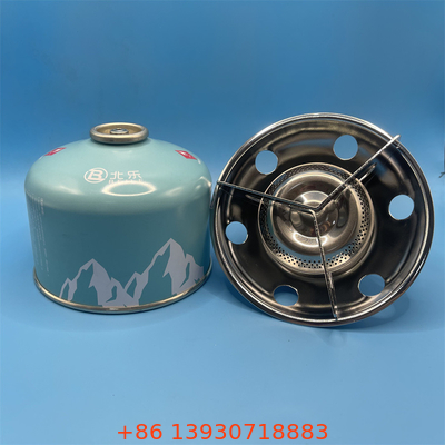 Cuisinière à gaz en acier compact pour le camping et les voyages