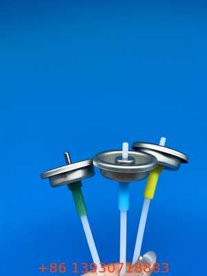 Valve à aérosol mesurée en étain avec pulvérisation constante pour les applications médicales et industrielles