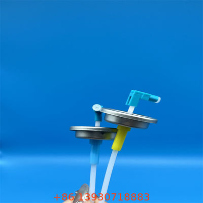 Valve aérosol mesurée avec pulvérisation constante pour les applications médicales et industrielles