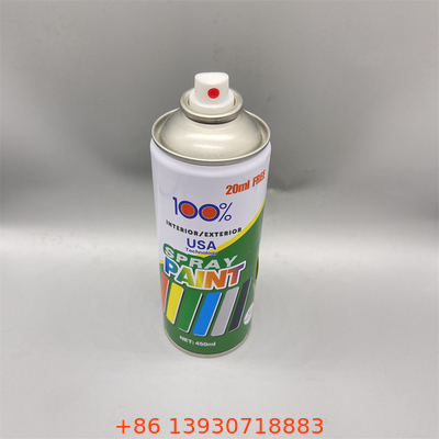 Valve de pulvérisation de peinture en aérosol à haute puissance pour une couverture maximale avec des peintures industrielles