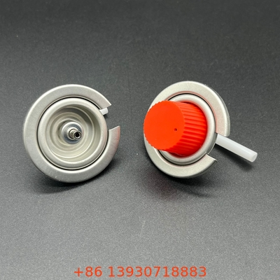 Une soupape à gaz de poêle à dos de haute performance. Une soupape de cuisson compacte pour l'extérieur. Une soupape légère pour le camping portable.