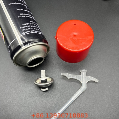 Une soupape de pulvérisation en mousse PU durable pour l'étanchéité et l'isolation. Une soupape de mousse de polyuréthane réglable pour la construction.
