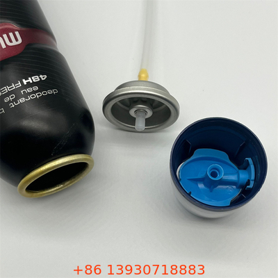 Valve de pulvérisation de déodorant corporel durable à longue durée d'utilisation quotidienne résistant à la corrosion