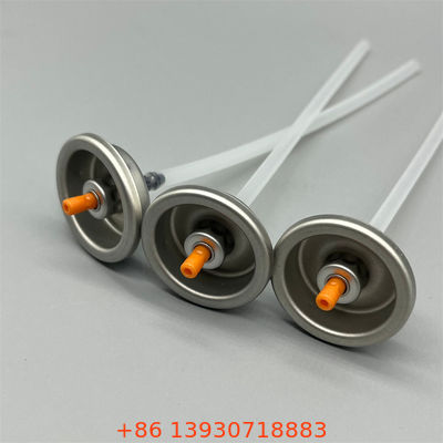 Une soupape à aérosol pour l'oxygène. Un distributeur de précision pour l'oxygène, le bien-être et les aérosols de beauté.