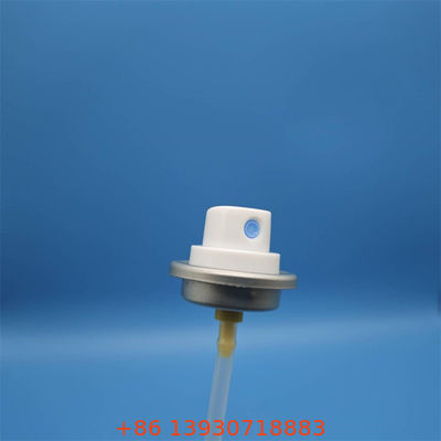 Valve à pulvérisation antitranspirante à haute puissance pour déodorants destinés au marché de masse, compatible avec le remplissage rapide et résistant aux manipulations