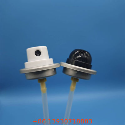 Valve de pulvérisation antitranspirante à brume soyeuse de qualité supérieure pour les marques de soins personnels de luxe avec actionneur tactile et technologie de pulvérisation omnidirectionnelle