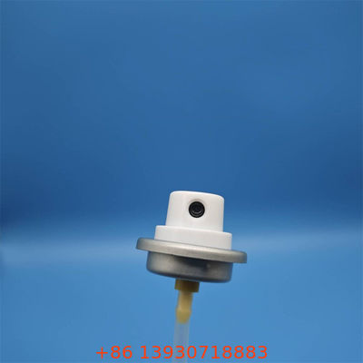 Valve de pulvérisation antitranspirante à brume soyeuse de qualité supérieure pour les marques de soins personnels de luxe avec actionneur tactile et technologie de pulvérisation omnidirectionnelle