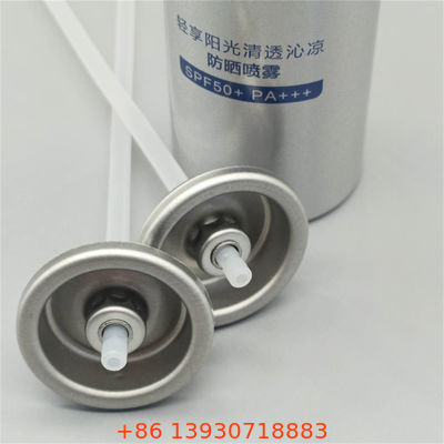 Valve de brumisation solaire innovante pour les produits de protection solaire quotidiens avec une résistance aux UV améliorée et une actuation en douceur