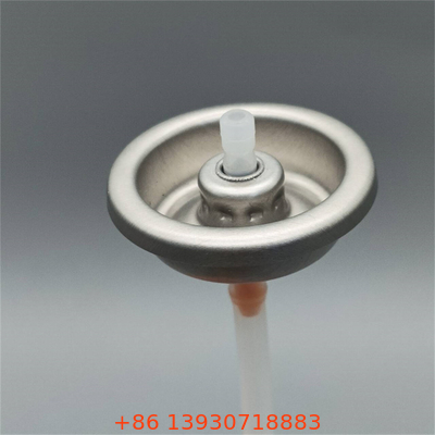 Valve aérosol pour écran solaire à usage cosmétique – Solution d'emballage pour soins de la peau avec actionneur – Distributeur à brume continue pour la protection UV