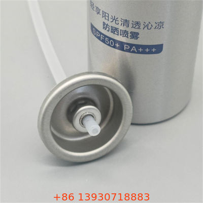 Valve de brumisation solaire innovante pour les produits de protection solaire quotidiens avec une résistance aux UV améliorée et une actuation en douceur