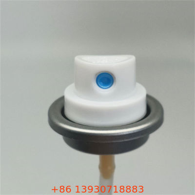 Valve de pulvérisation antitranspirante compacte conforme à la TSA avec actionneur pour soins personnels de taille de voyage dotée d'une conception imperméable à la pression stable